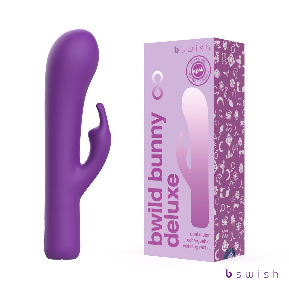 Bswish Bwild Bunny Infinite Deluxe USB Rechargeable Rabbit Vibrator 19.3cm Bswish
