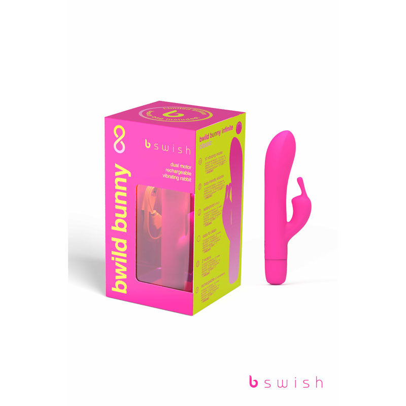 Bswish Bwild Classic Bunny Infinite Limited Edition USB Rechargeable Rabbit Vibrator With Storage Case 15.2cm Bswish