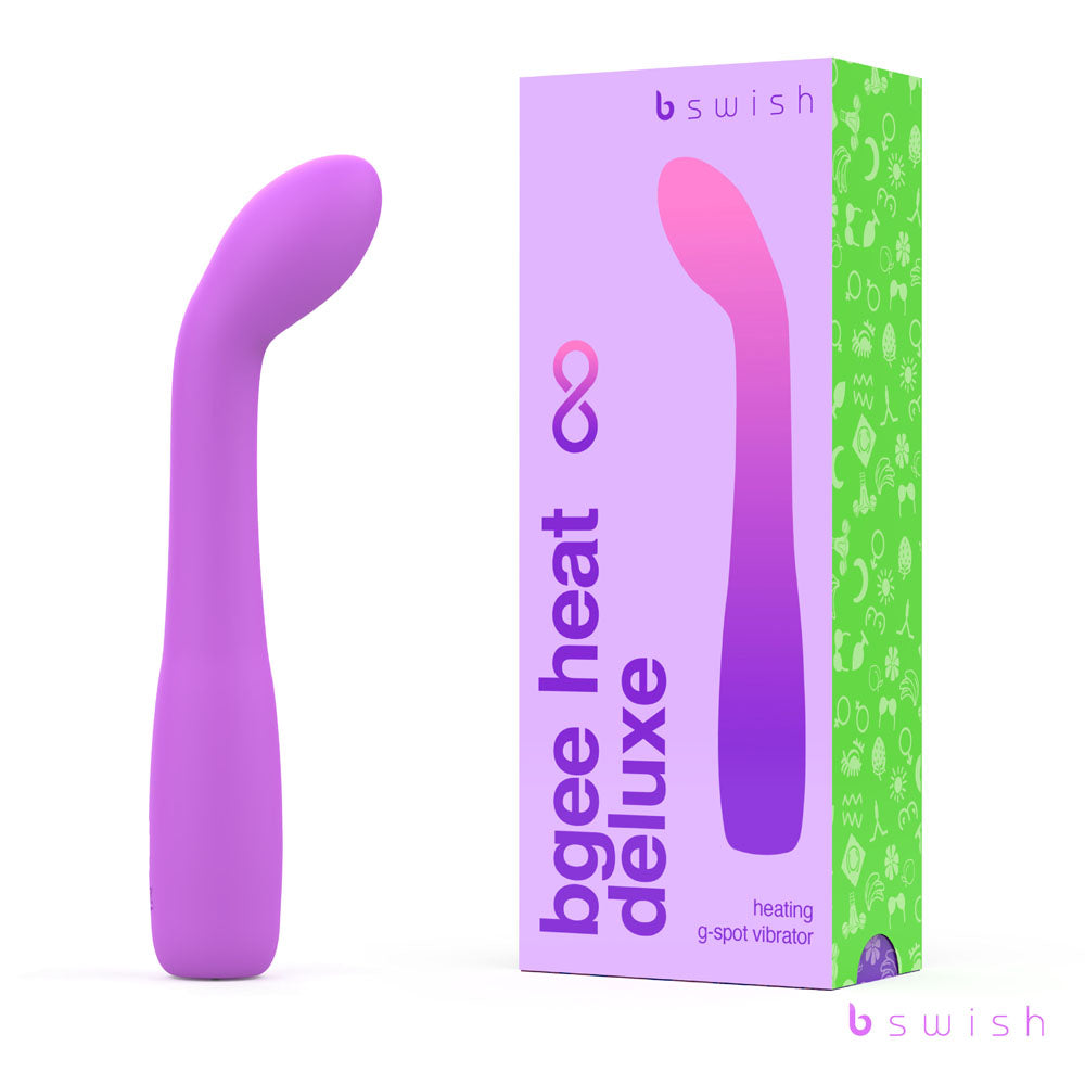 Bswish Bgee Heat Infinite Deluxe USB Rechargeable Vibrator 18cm Bswish