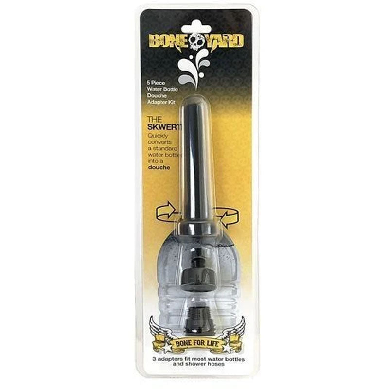 C1 Releasing Boneyard The Skwert 5 Piece Water Bottle Douche Adapter Kit C1 Releasing