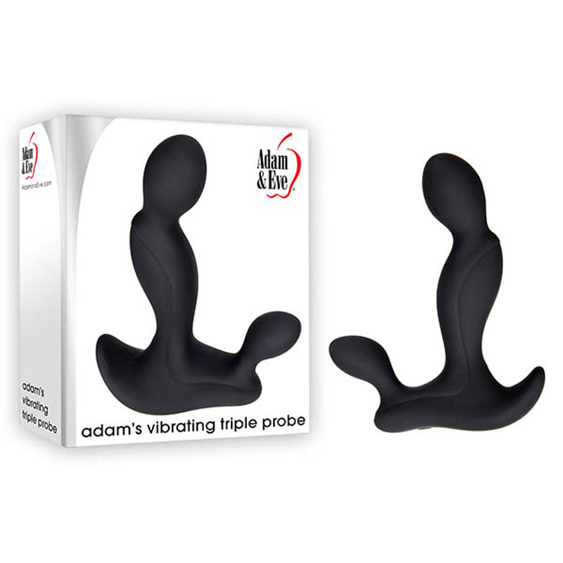 Adam & Eve Adam's Vibrating Triple Probe USB Rechargeable Prostate Massager Adam & Eve
