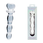 Creative Conceptions Clarity Heras Cascade  Glass Dildo 15cm