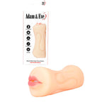 Adam & Eve Bang & Blow Deep Throat Vagina & Mouth Dual Ended Stroker Flesh Adam & Eve