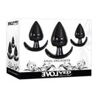 Evolved Anal Delights Butt Plugs Set Of 3 Sizes Evolved