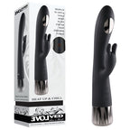 Evolved Heat Up & Chill USB Rechargeable Heating & Cooling Rabbit Vibrator 24.1cm Evolved