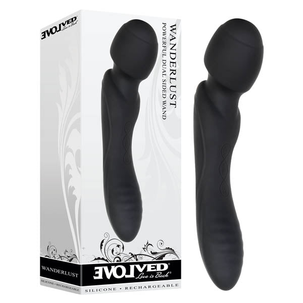 Evolved Wanderlust USB Rechargeable Double Ended Massager Wand Evolved