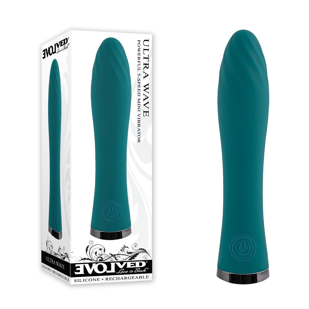 Evolved ULTRA WAVE USB Rechargeable Mini Vibrator Evolved