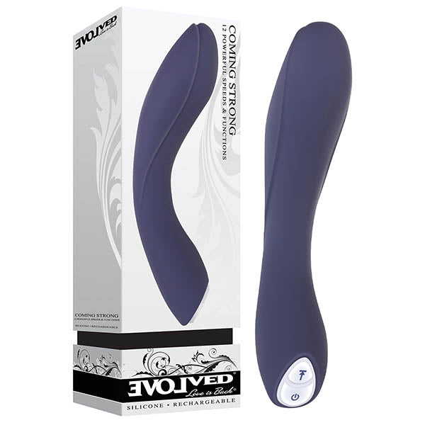 Evolved Coming Strong USB Rechargeable Vibrator 7.5 Inch Evolved