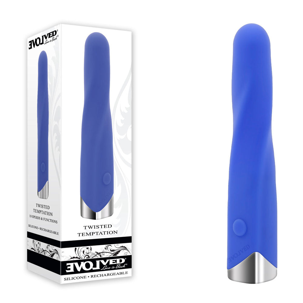 Evolved TWISTED TEMPTATION USB Rechargeable Bullet Vibrator Evolved