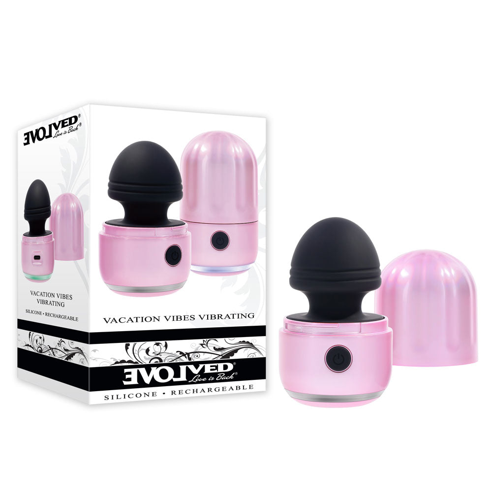 Evolved VACATION VIBES VIBRATING USB Rechargeable Vibrating Stimulator 8.5cm Evolved