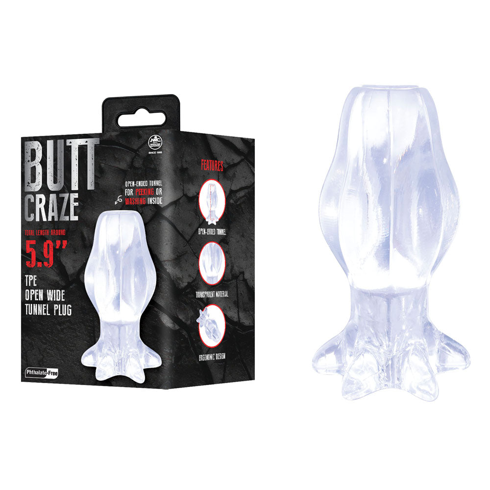 Excellent Power Butt Craze Hollow Butt Plug 15cm