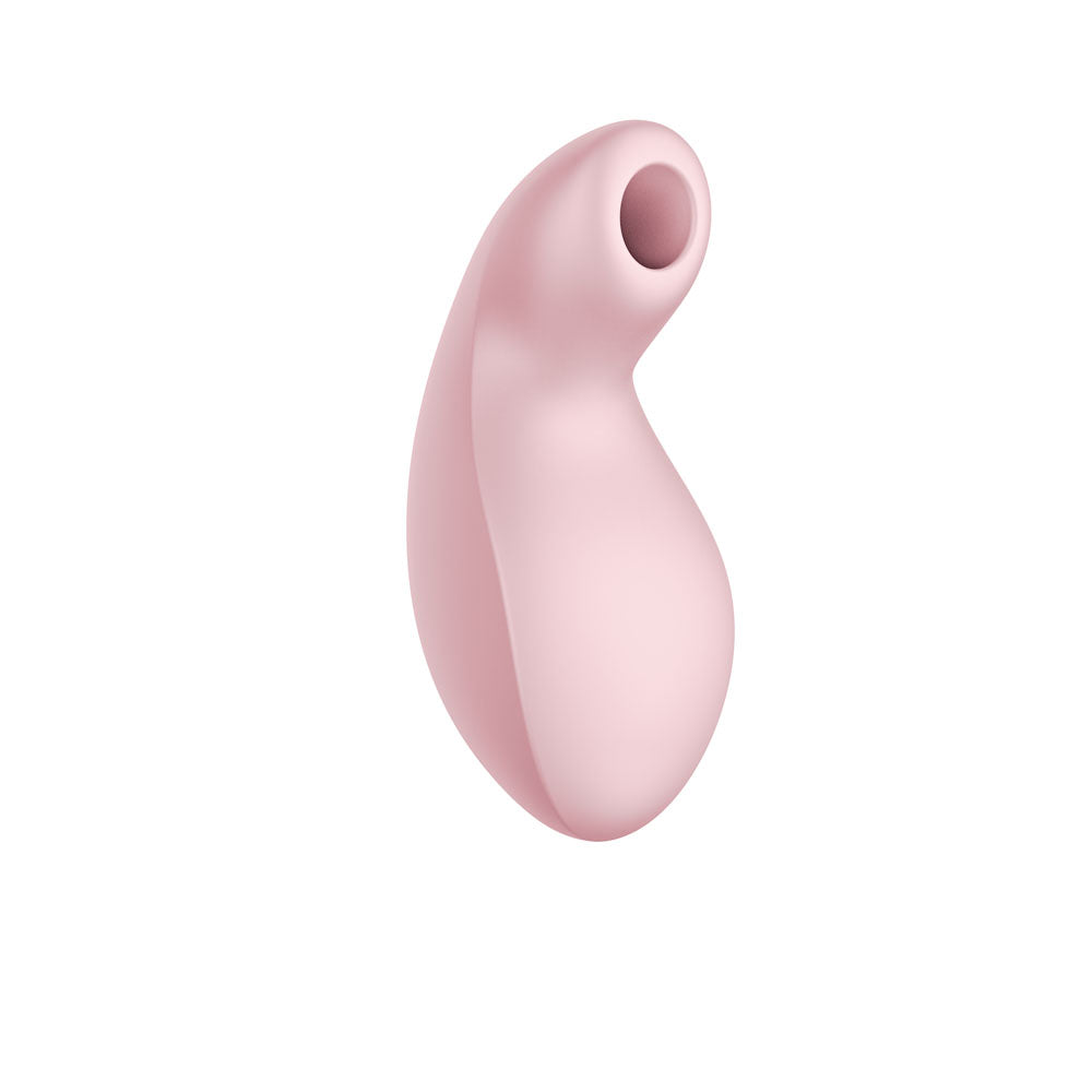Fun Factory LUNA Soft USB C Rechargeable Air Pulsation Clitoral Stimulator Soft Pink