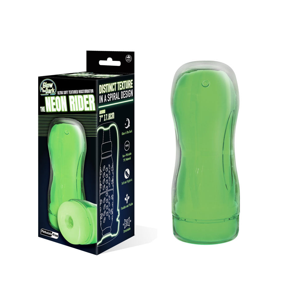 Excellent Power The Neon Rider Glow in Dark Stroker 17.8cm