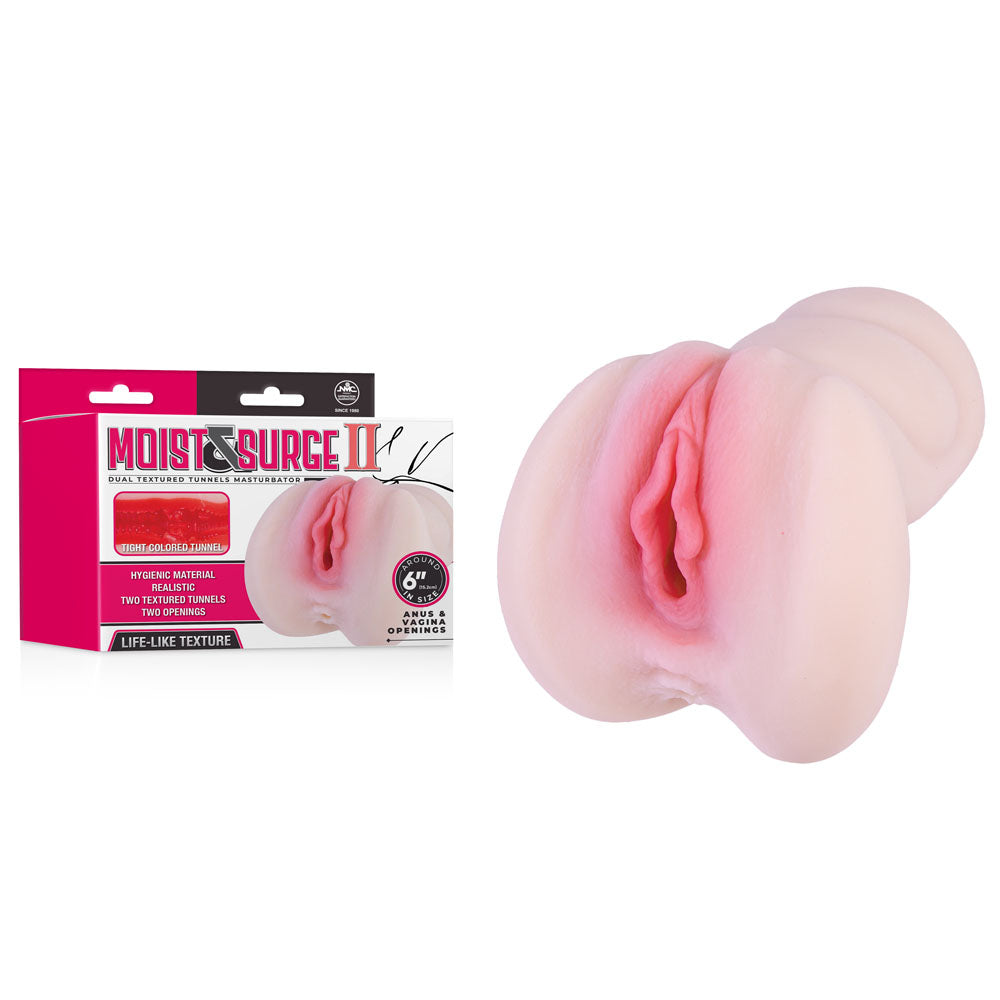 Excellent Power Moist & Surge II Dual Layer Vagina Stroker Male Masturbator