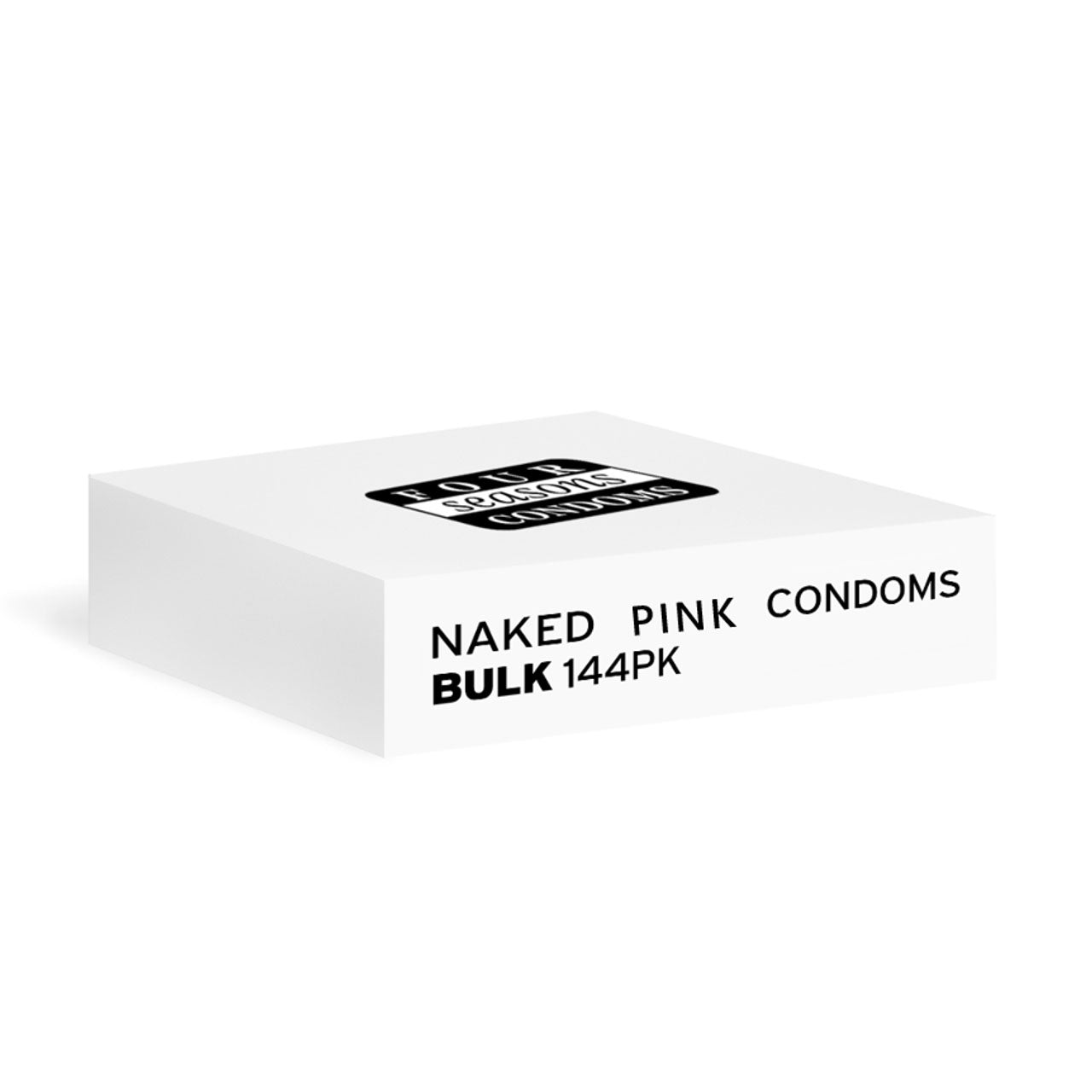 Four Seasons Naked Pink Condoms Bulk Box Of 144 Four Seasons