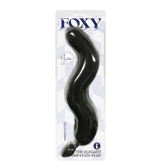 Icon Brands Foxy Fox Tail Silicone Butt Plug Icon Brands