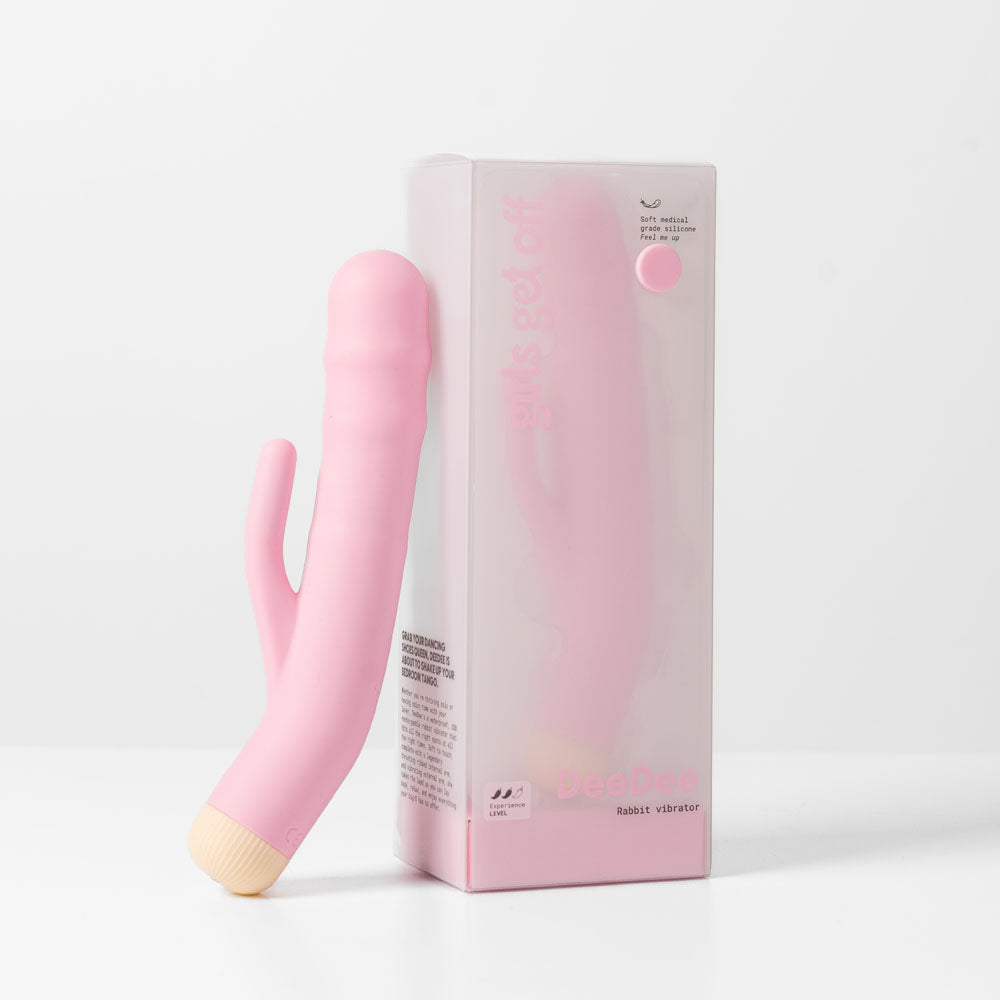 Girls Get Off DeeDee USB Rechargeable Thrusting Rabbit Vibrator Girls Get Off