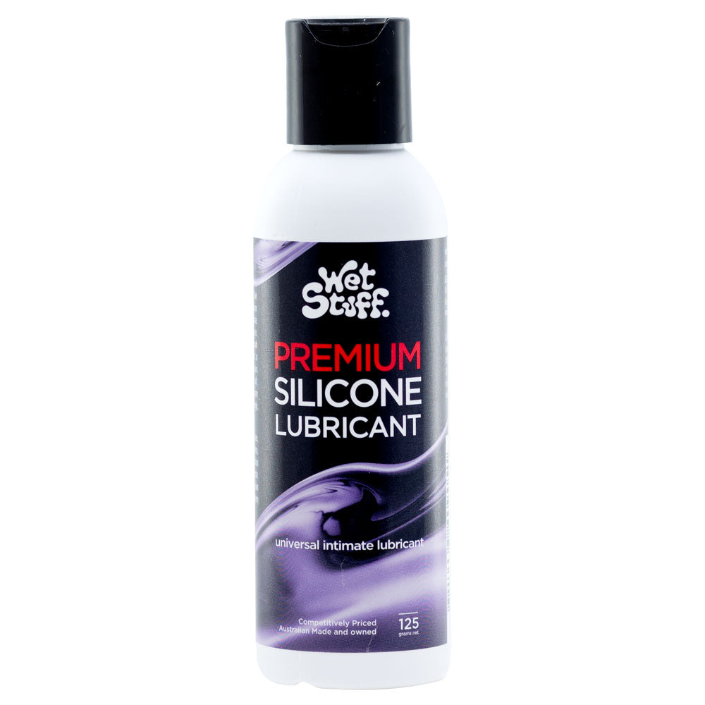 Wet Stuff Premium Disk Top Silicone Lubricant 125g Bottle Wet Stuff