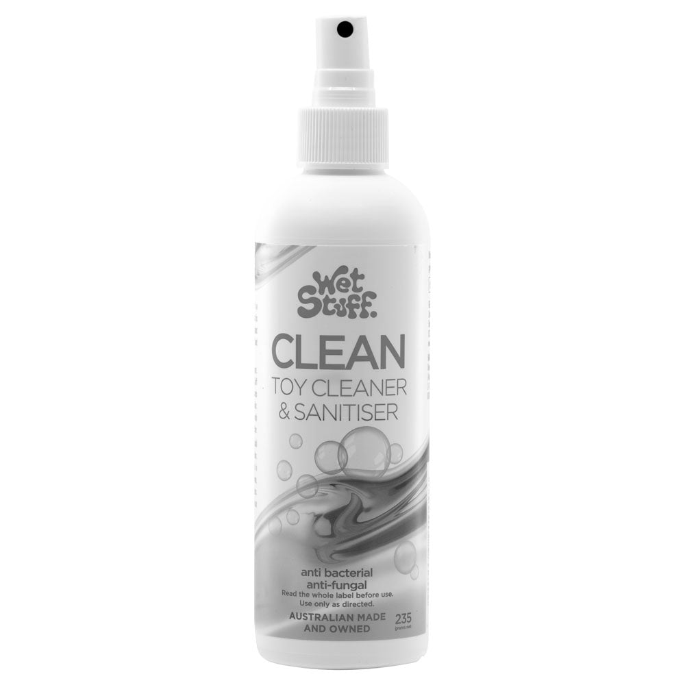 Wet Stuff Clean Toy Cleaner Spray Bottle 235g Wet Stuff