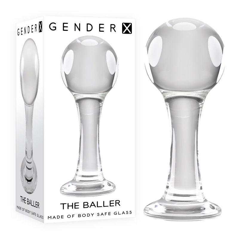 Gender X THE BALLER Anal Plug Gender X