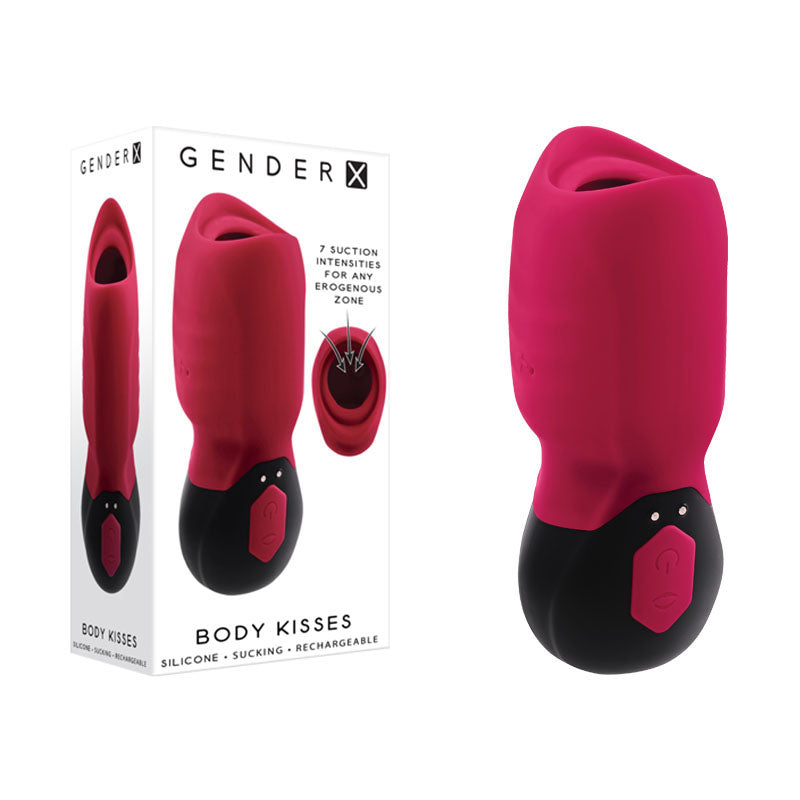 Gender X BODY KISSES USB Rechargeable Sucking Stimulator Gender X