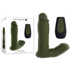 Gender X THE HUNK USB Rechargeable Thrusting Vibrator With Remote 15.2cm Gender X