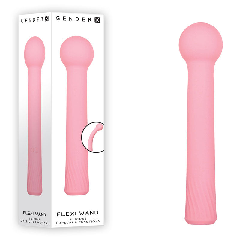 Gender X FLEXI WAND USB Rechargeable Vibrator 16.6cm Gender X