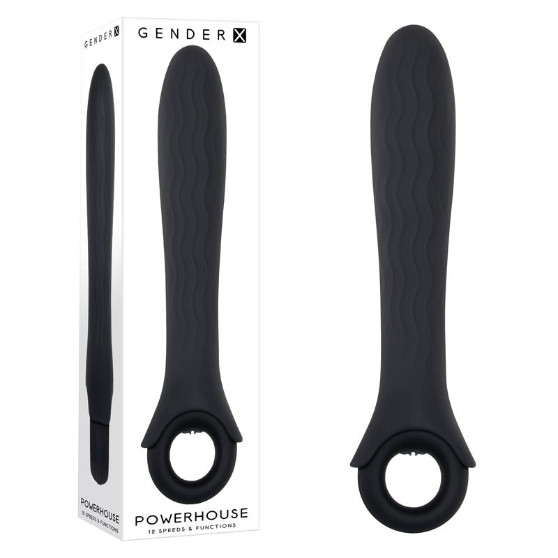 Gender X POWERHOUSE USB Rechargeable Vibrator 21.6cm Gender X