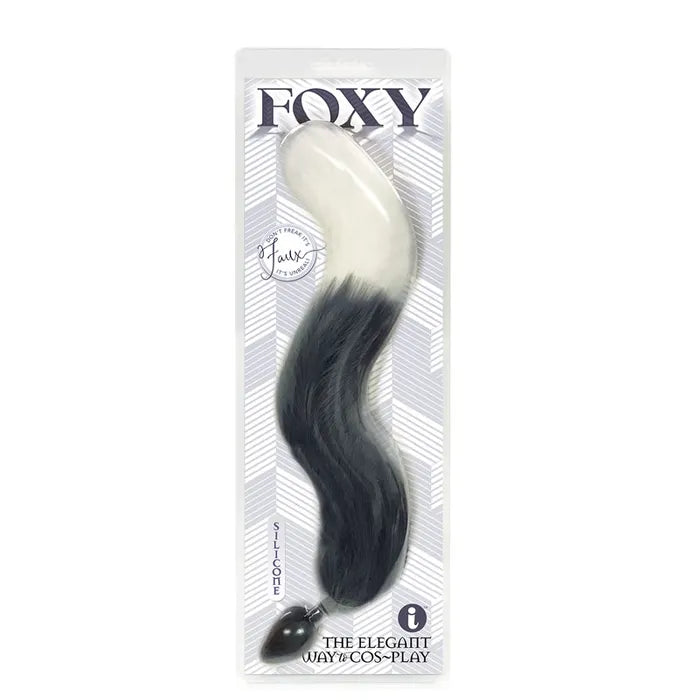 Icon Brands Foxy Fox Tail Silicone Butt Plug Icon Brands