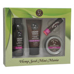 Earthly Body Hemp Seed Mini Mania Scented Lotion Kit 4 Piece Set Earthly Body