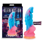 Icon Brands Alien Nation Glow Dragon Glow in Dark Fantasy Dong 22.9cm Rainbow Icon Brands