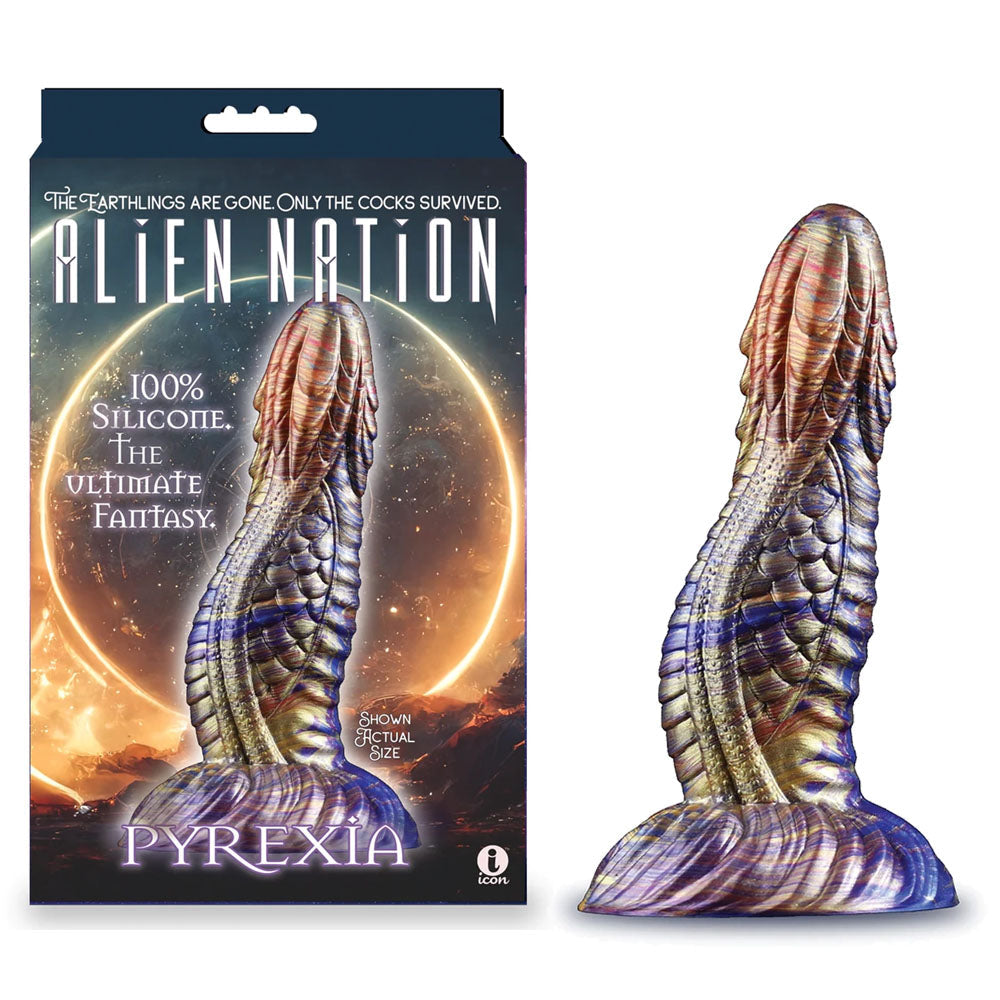 Icon Brands Alien Nation Pyrexia Fantasy Dong 17.8cm Metallic Icon Brands