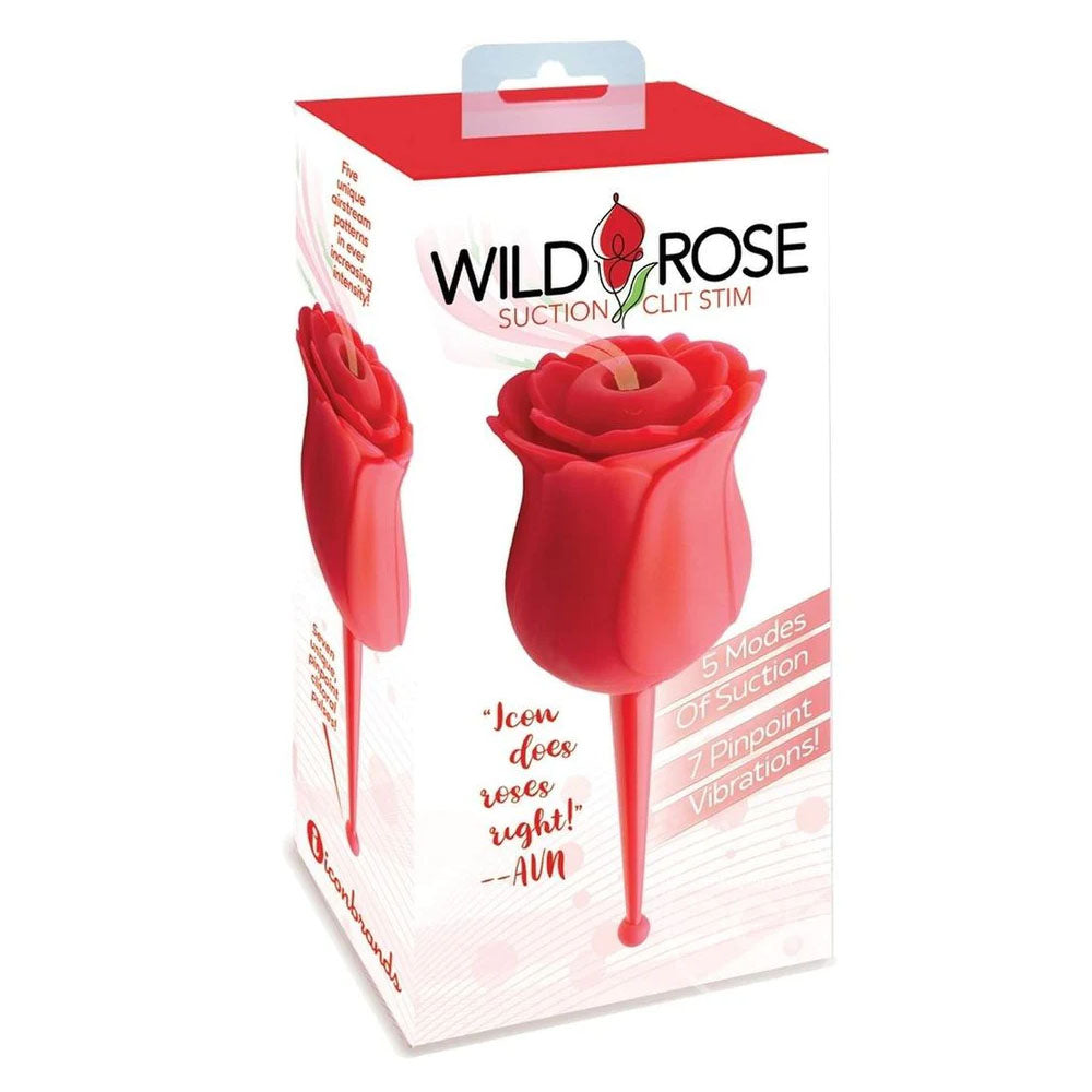 Wild Rose Le Point USB Rechargeable Air Pulse Stimulator Icon Brands