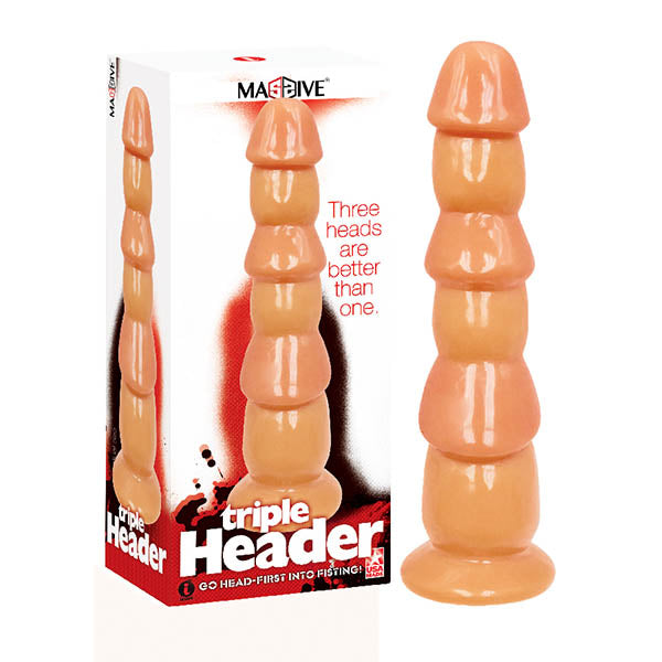 Icon Brands Massive Triple Header 3 Dick Head Dildo Icon Brands