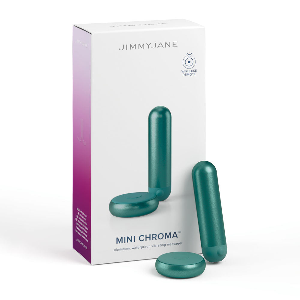 JimmyJane Mini Chroma USB Rechargeable Bullet Vibrator With Wireless Remote JimmyJane