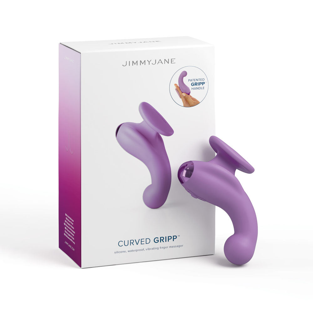JimmyJane Curved Gripp USB Rechargeable Finger Stimulator JimmyJane