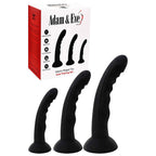 Adam & Eve ADAMS RIDGED TRIO Anal Training Kit Set Of 3 Sizes Adam & Eve