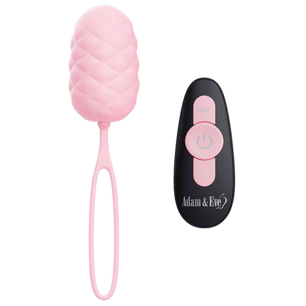 Adam & Eve PILLOW TALK EGG USB Rechargeable Vibrating Egg Vibrator With Wireless Remote Control