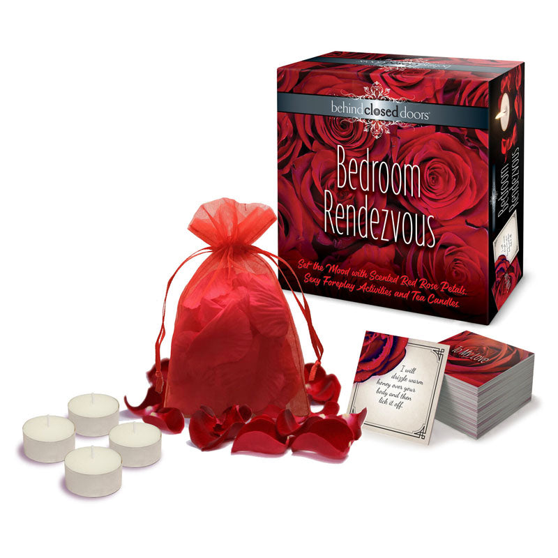 Little Genie Behind Closed Doors Bedroom Rendezvous Couples Romantic Night Kit Little Genie