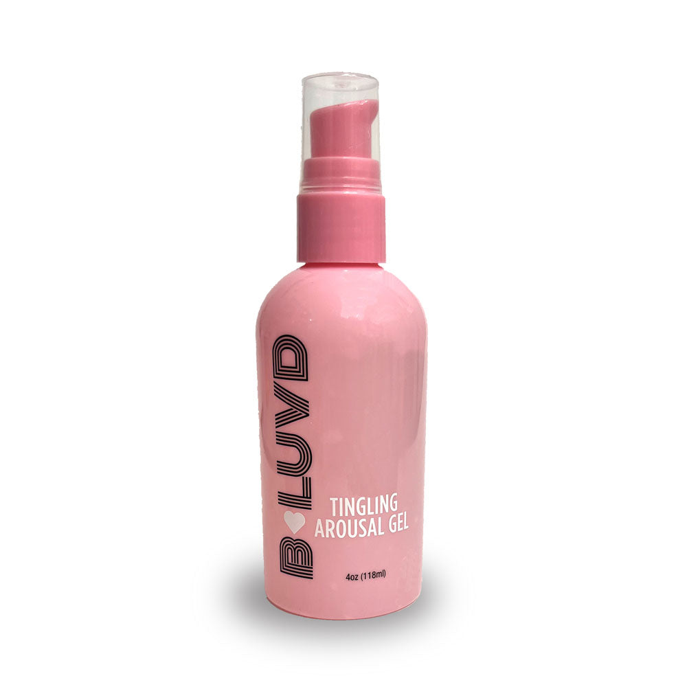 Little Genie B LUVD Tingling Water Based Unisex Arousal Gel Lubricant 118ml Bottle Little Genie