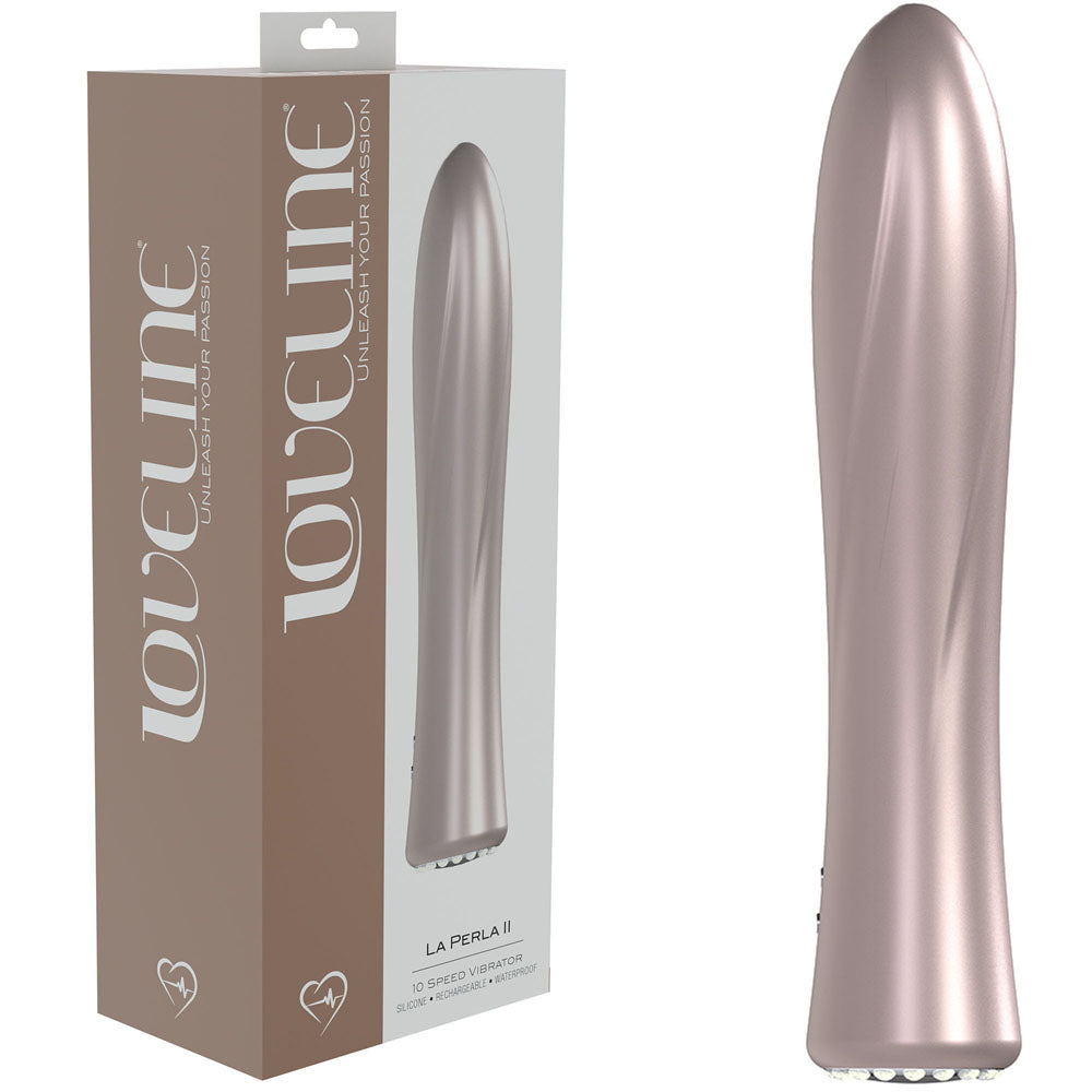 Shots Toys LOVELINE La Perla II USB Rechargeable Vibrator Shots Toys