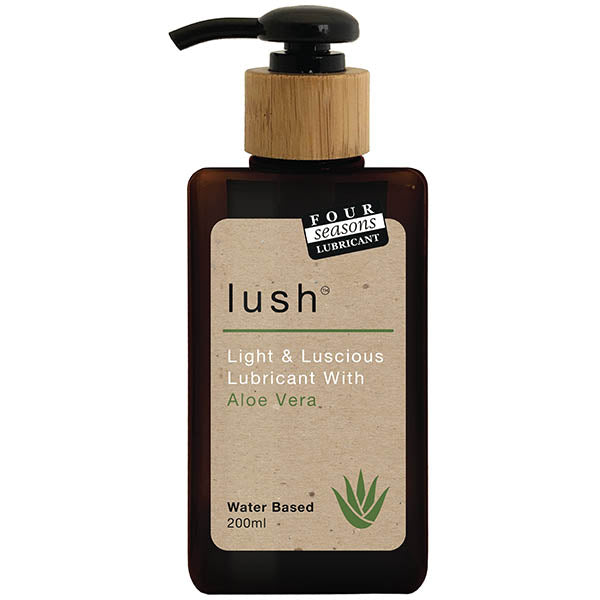 Four Seasons Lush Water Based Lubricant With Aloe Vera 200ml Four Seasons