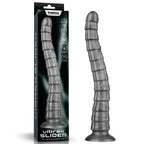 Lovetoy King Sized Vibrating Vibrax Slider USB Rechargeable Vibrating Dildo Grey