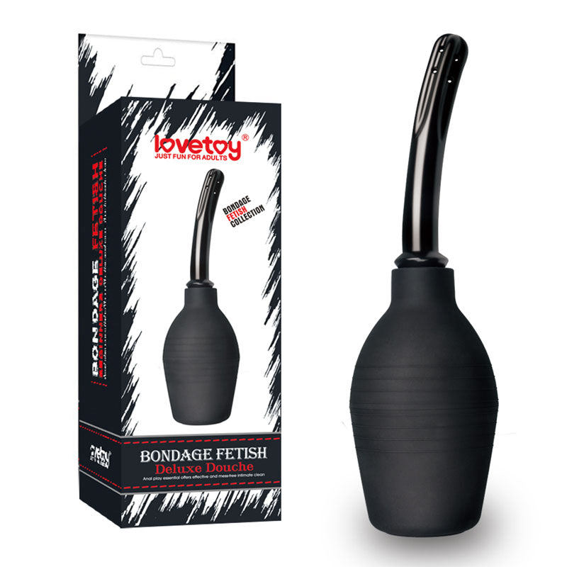 Lovetoy Bondage Fetish Deluxe Douche Unisex Curved Douche 310ml capacity Lovetoy