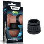 Lovetoy Pinnacle Pro Twin Grip Enhancer Cock & Balls Ring Black