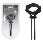 Shots Toys LEVELZ Wide Detachable Lasso Cock Ring Black