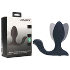 Shots Toys LEVELZ USB Rechargeable Vibrating & Rotating Anal Plug With Ball Stimulator Black 10.7cm