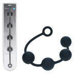 Shots Toys LEVELZ Round Anal Balls Beads Black