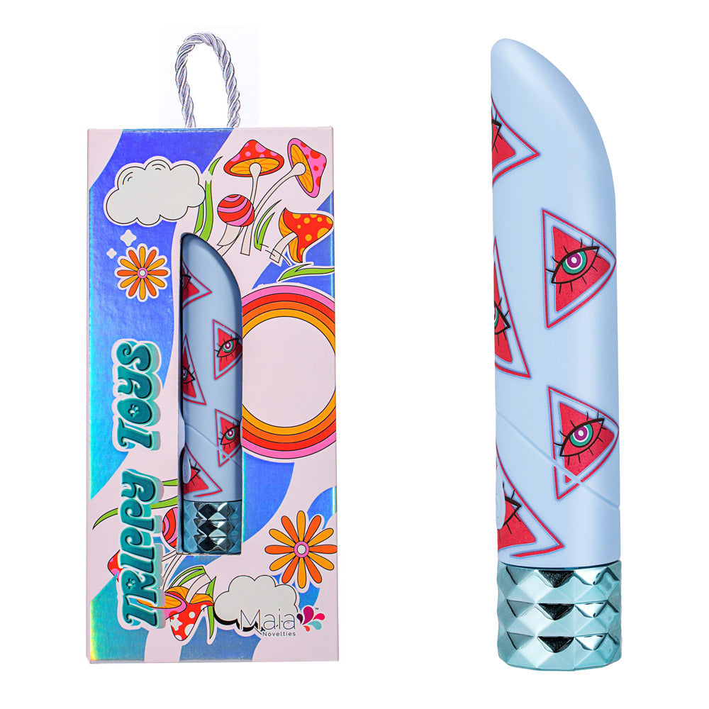 Maia GRATEFUL DEB USB Rechargeable Bullet Vibrator Blue Maia Toys