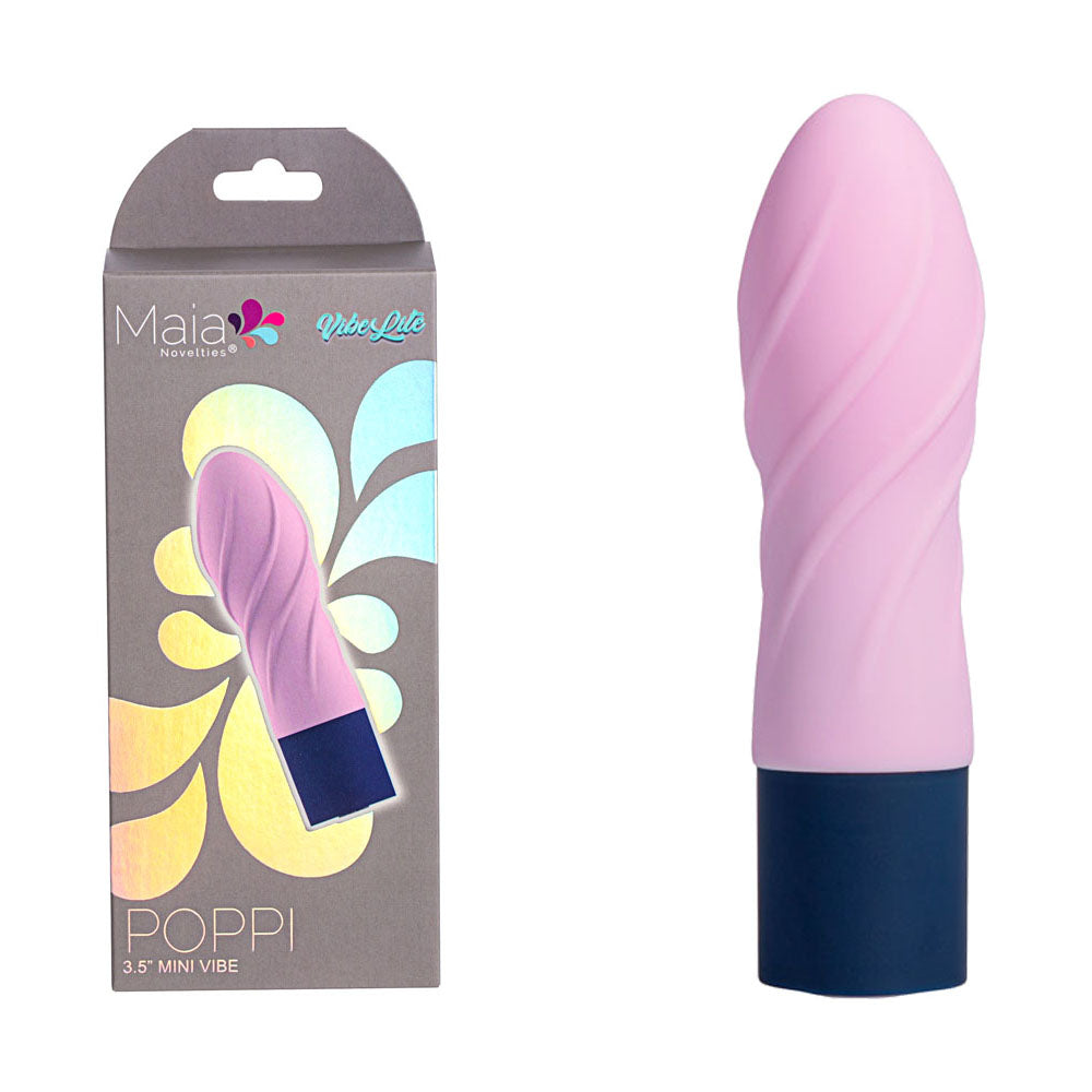 Maia POPPI USB Rechargeable Bullet Vibrator 8.9cm